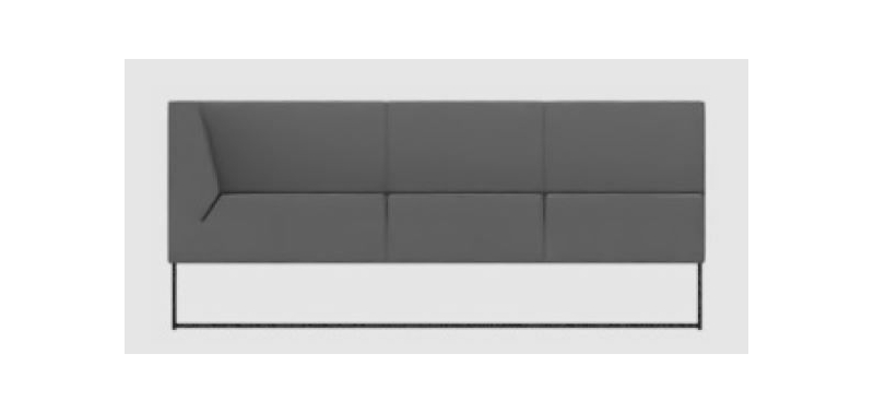 Sofa konferencyjna VERSO V33 OAL/OAR