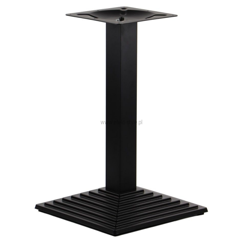 Podstawa do stolika SH-5014-6/B - żeliwna wysokość 72,5 cm 44,5x44,5 cm