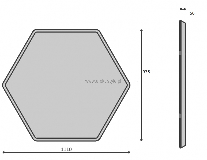 Ścianka akustyczna SILENT BLOCK WALL 3D SBW H60