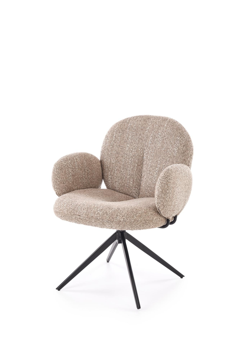 K568 krzesło obrotowe ciemny beżowy