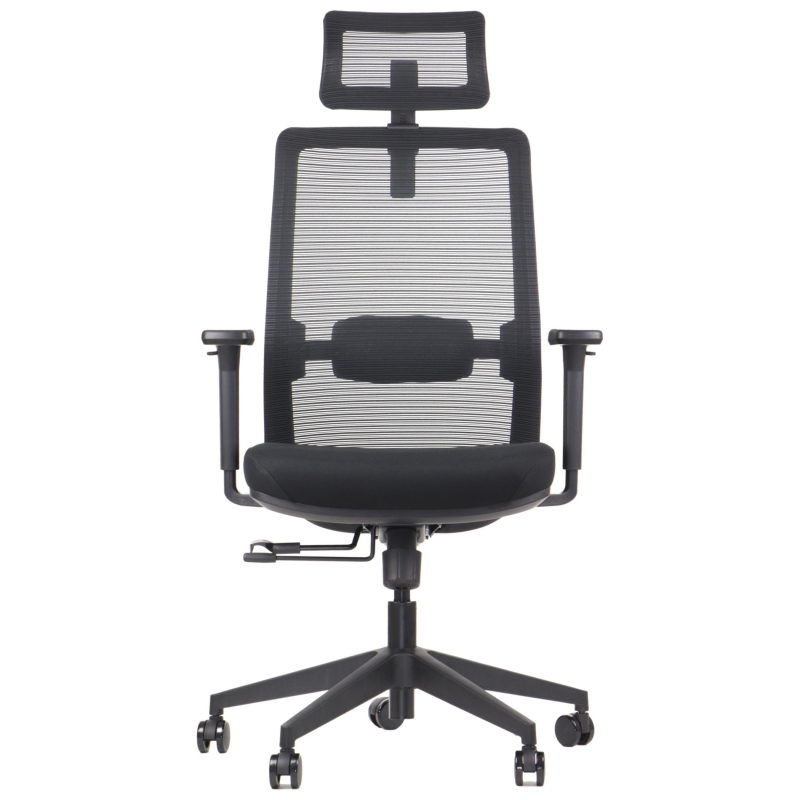 CUTLER 2 Fotel biurowy obrotowy czarny