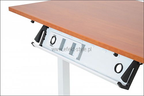 Poziomy kanał kablowy ST-KPZ-01 biały