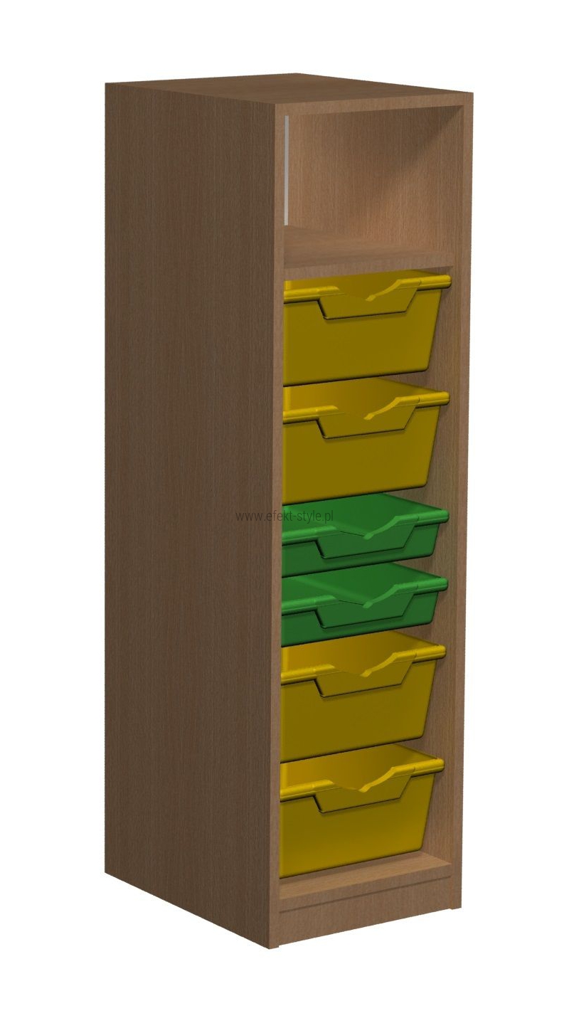 Regał przedszkolny Primo 176 bez nadstawki