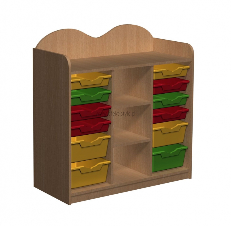 Regał na pojemniki Jasio E