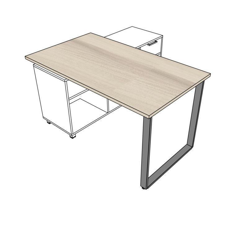 Biurko podporowe OMIX BO10 140x80x76h