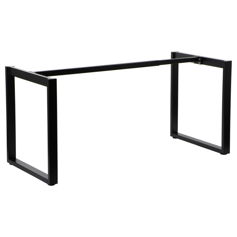 Stelaż metalowy do stołu/biurka NY-131A/60 z regulacją długości belki 100-160x szer.59,6 xwys. 72,5 kolor czarny