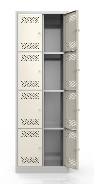 Szafa metalowa szkolna skrytkowa BHP/2/8MG