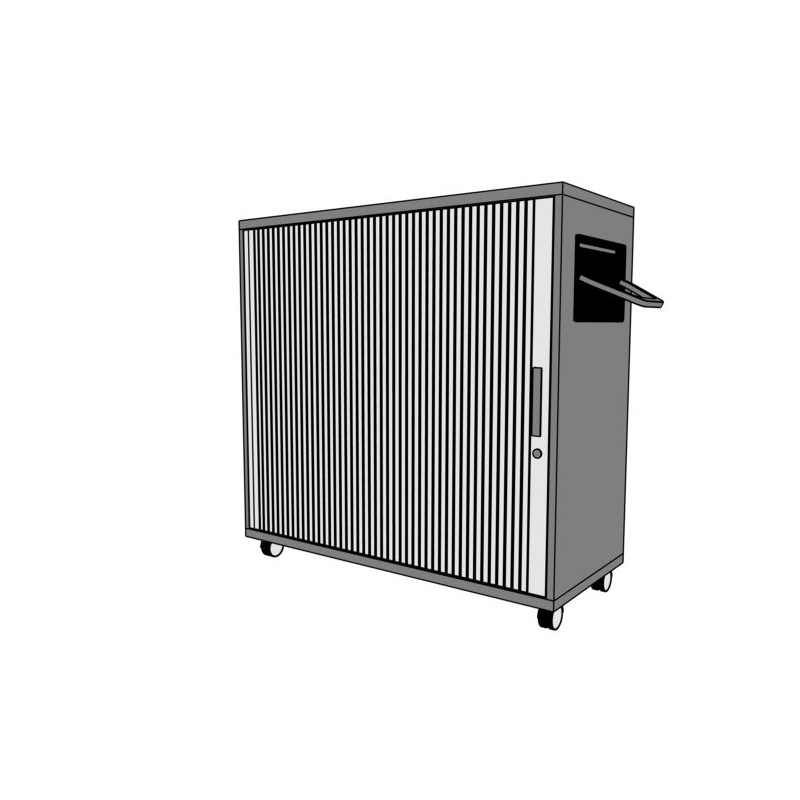 Szafka mobilna TORO TS54 żaluzja 100x43x100h