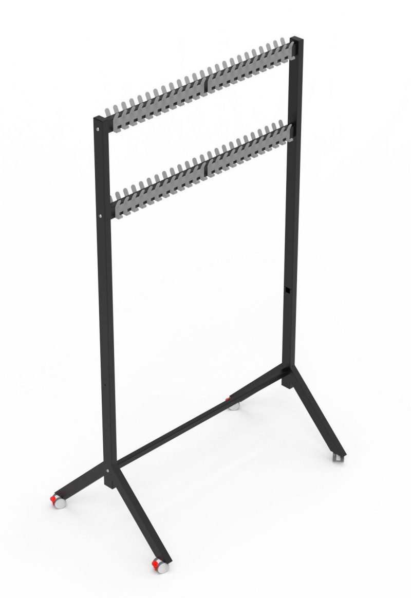 Wieszak szatniowy mobilny W120 -długość 150 cm