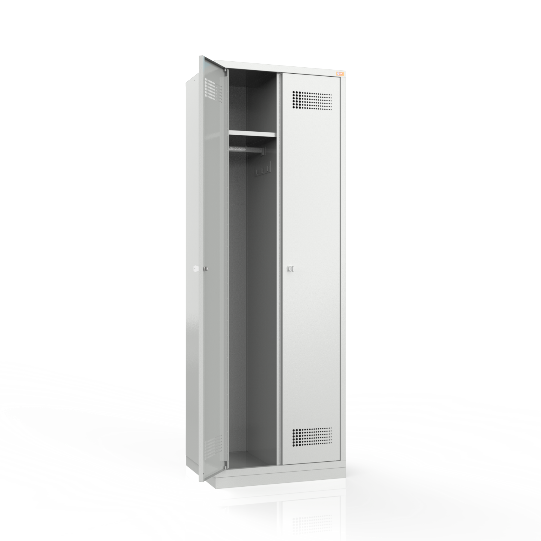 Szafa metalowa ubraniowa BHP/2/2