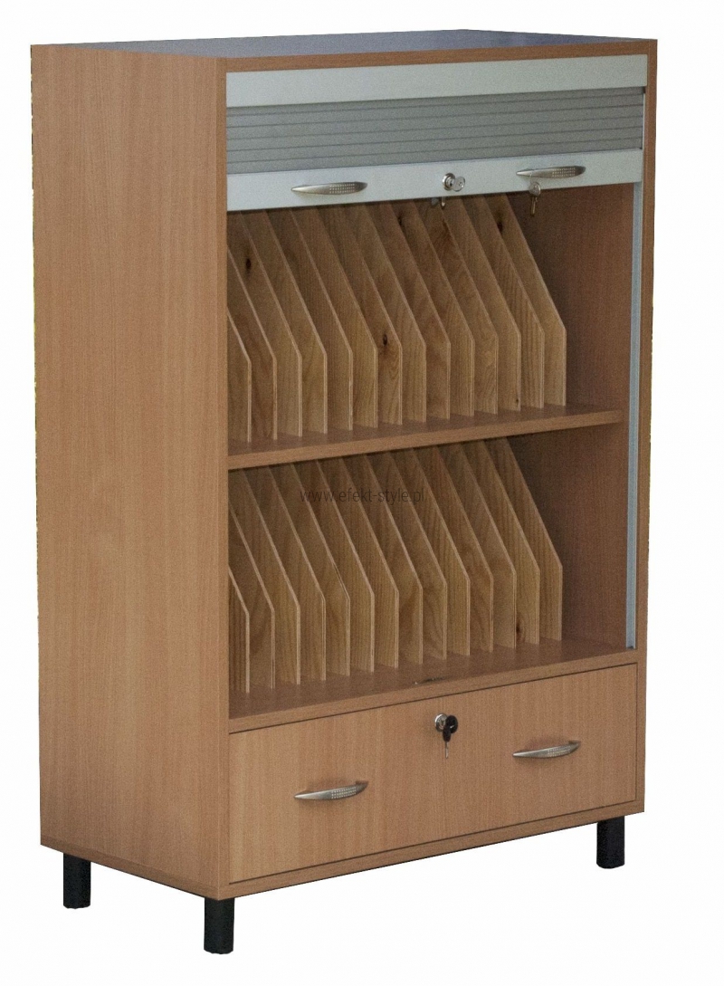 Szafka na dzienniki z żaluzją