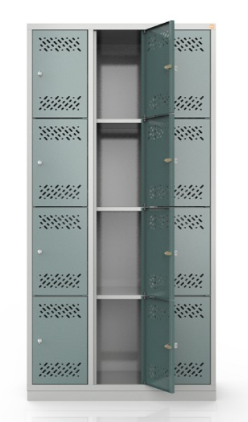 Szafa metalowa szkolna skrytkowa BHP/3/12MG