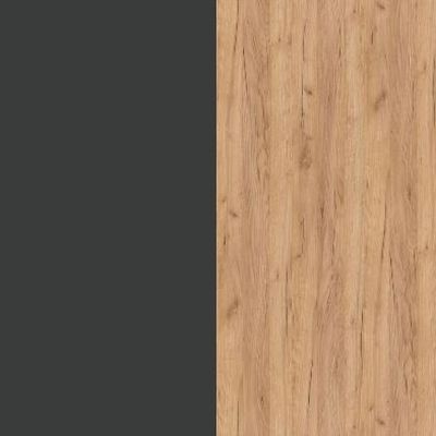 Antracyt/Dąb Craft Złoty K003