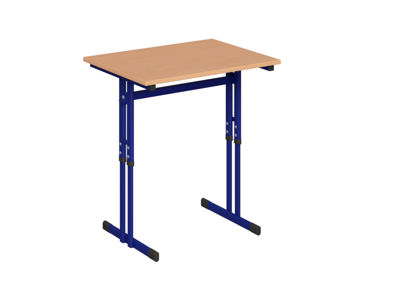 Stolik szkolny REKS 1 osobowy REGULOWANY