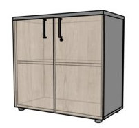 Szafa biurowa RG30 80x40x76h