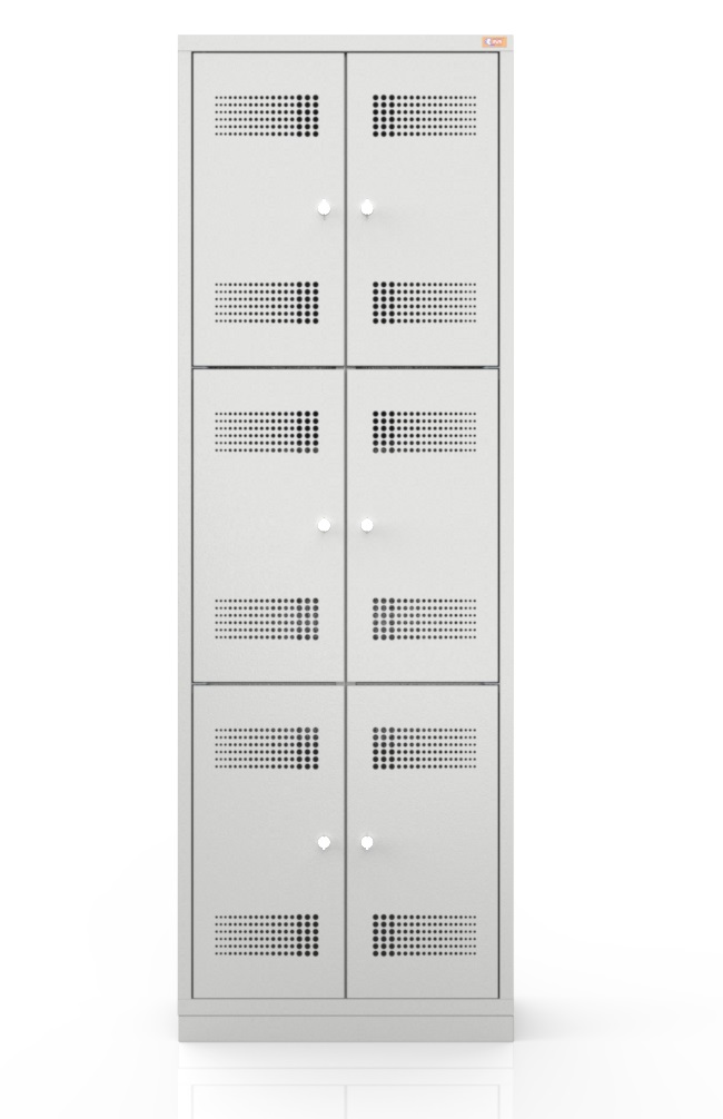Szafa metalowa skrytkowa BHP/6