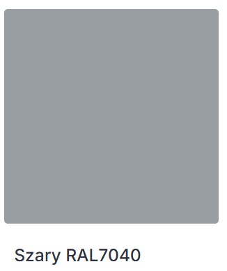 Szary RAL 7040