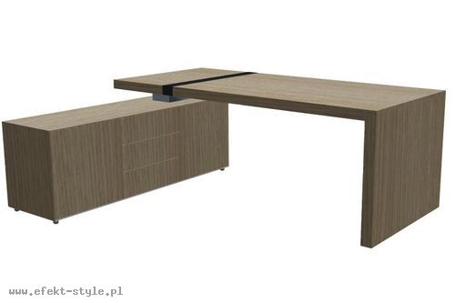 Biurko EDO EM1320P- 210x170x75h