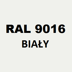 RAL 9016 - biały