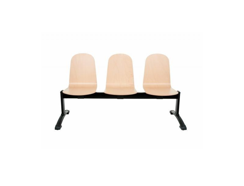 Ławka Malmo Wood 3 Black