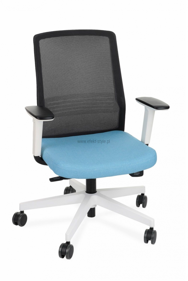 COCO WS WHITE Fotel biurowy