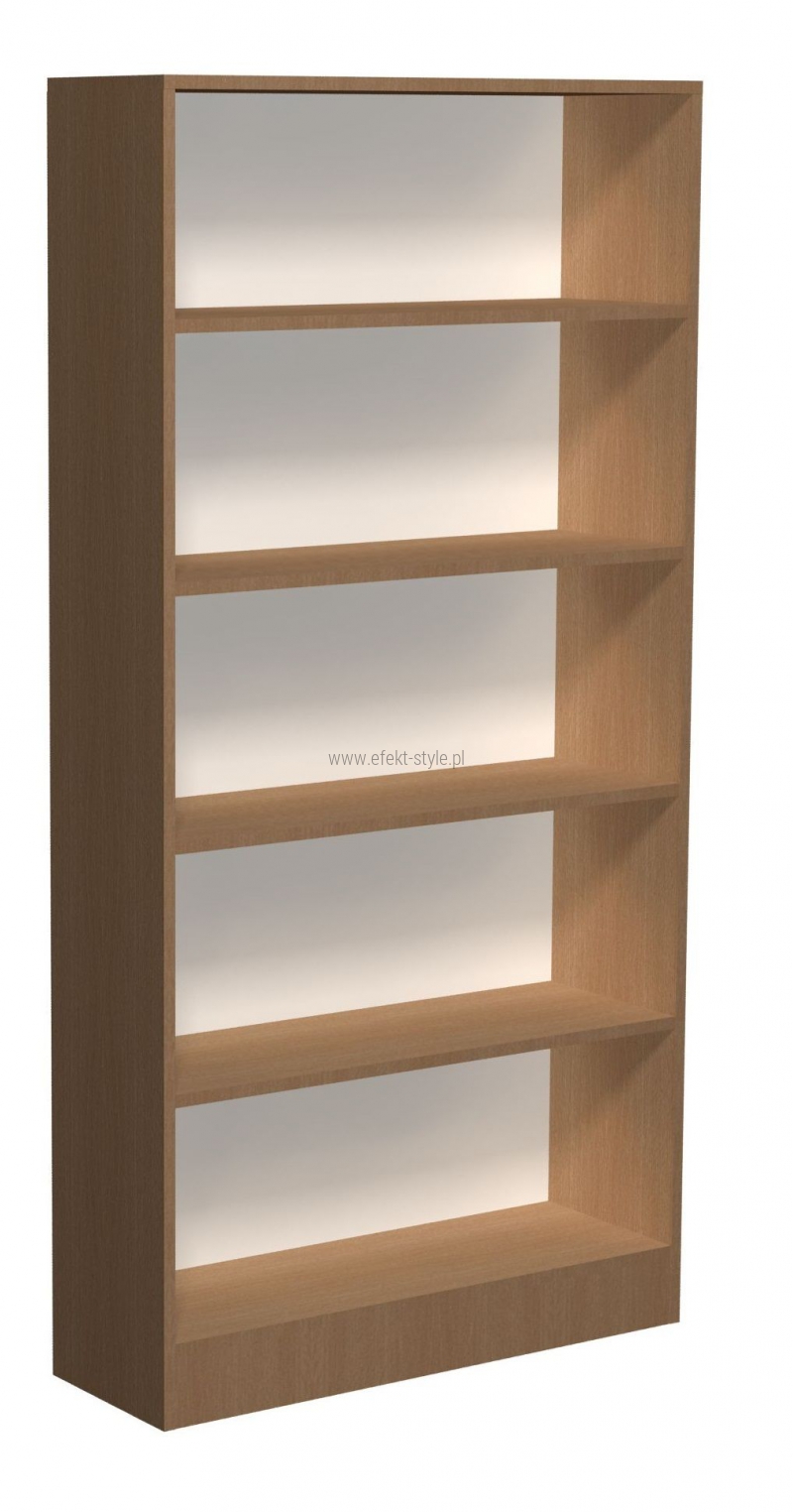 Regał biblioteczny proste półki C