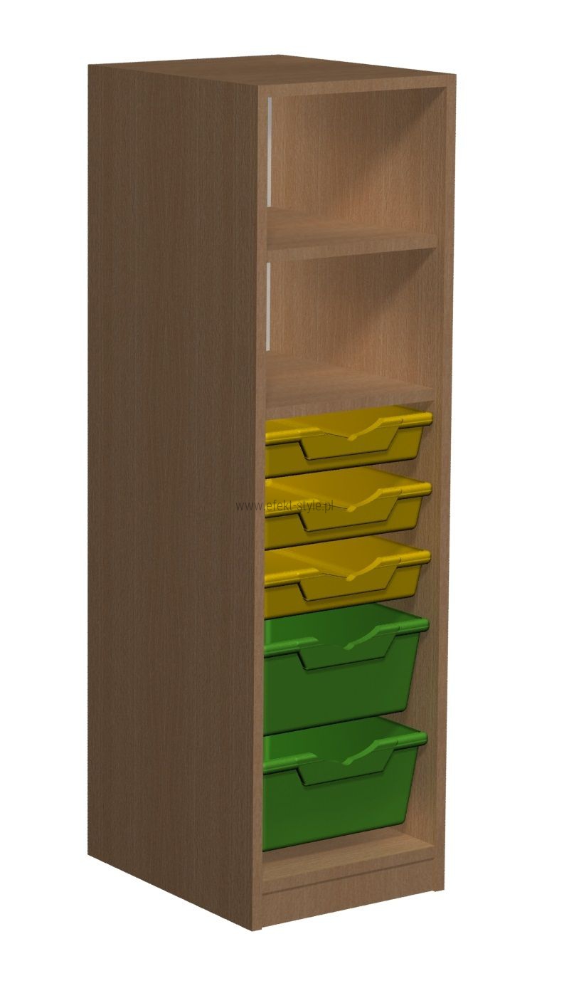 Regał przedszkolny Primo 175 bez nadstawki