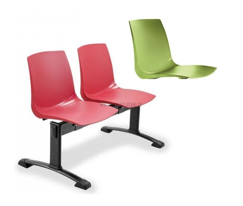 Ławka ARI 2 osobowa - zielona