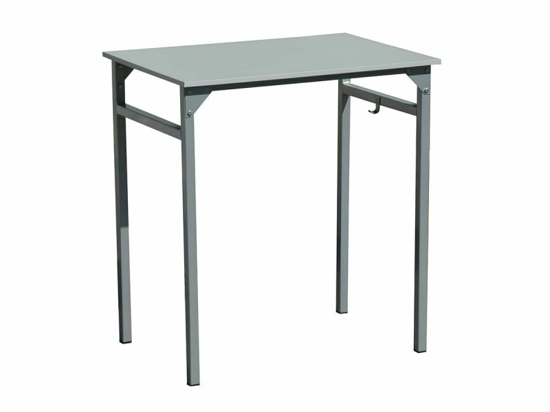 Stolik 1-osobowy LEON blat CDF / z regulowaną wysokością