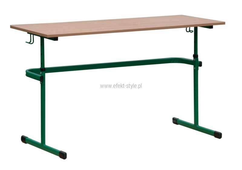 Stolik szkolny FILIP 2 osobowy REGULOWANY