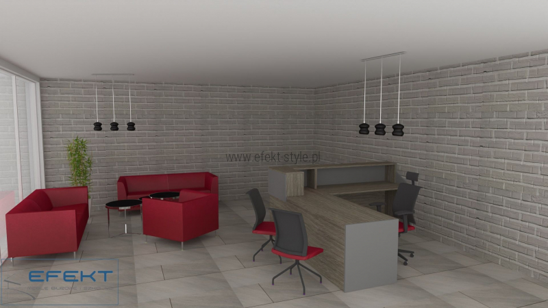 Lada recepcyjna VISTA - zestaw 2