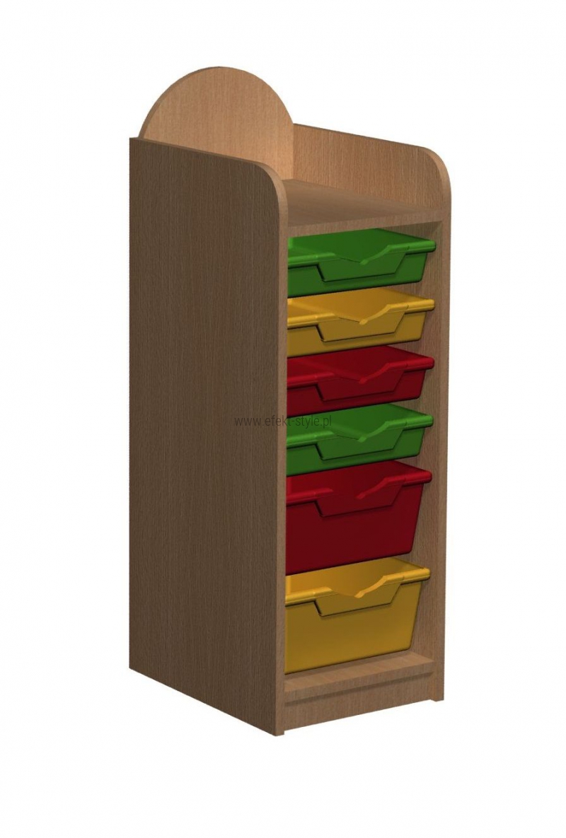 Regał na pojemniki Jasio C