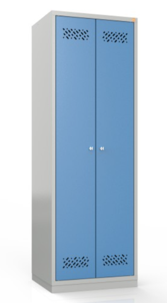 Szafa metalowa szkolna ubraniowa BHP/2/2MG