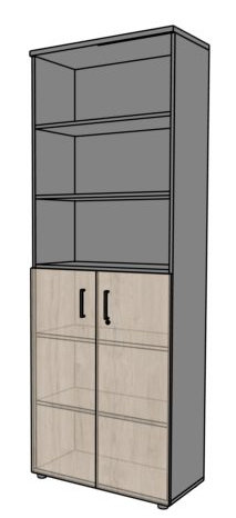 Szafa biurowa RGW2 80x40x220h