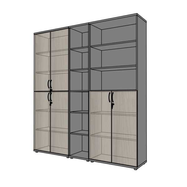 szafy biurowe 6 OH wysokość 220cm