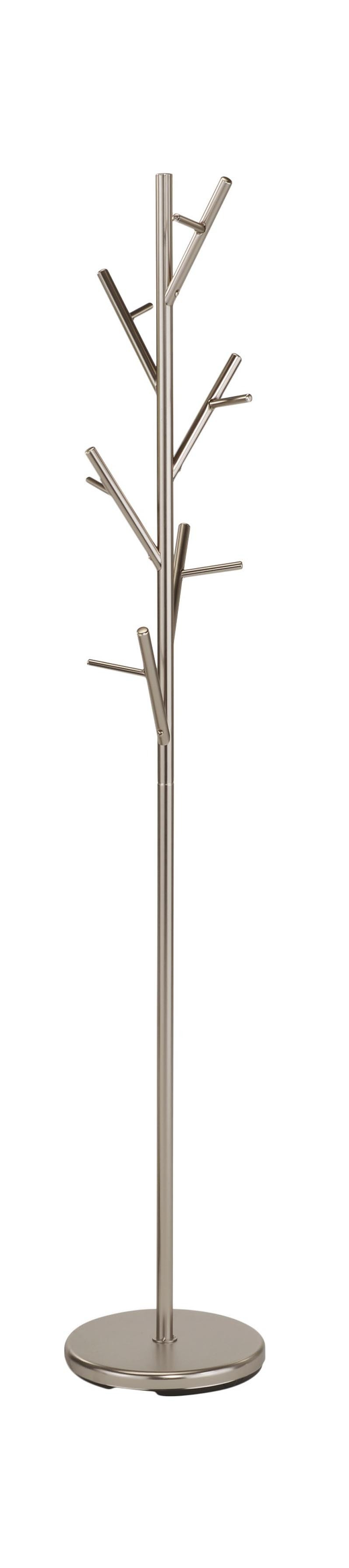 W60 wieszak srebrny satynowy