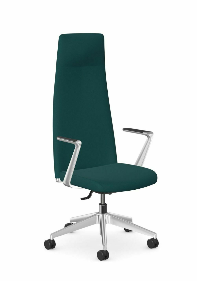 Fotel sędziowski wysoki COMET ciemna zieleń