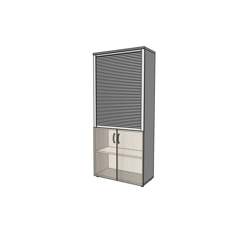 Szafa biurowa PS13 80X39X183H z żaluzją