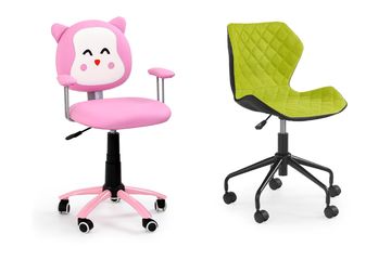 Fotele obrotowe dziecięce i młodzieżowe