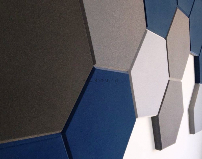 Panel akustyczny Soft Hexa Edge M