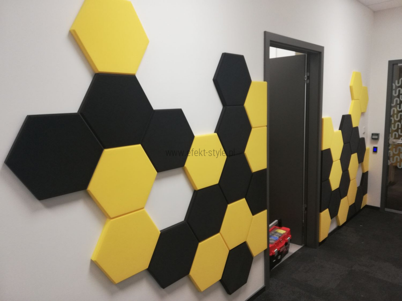 Panel akustyczny Soft Hexa Edge M