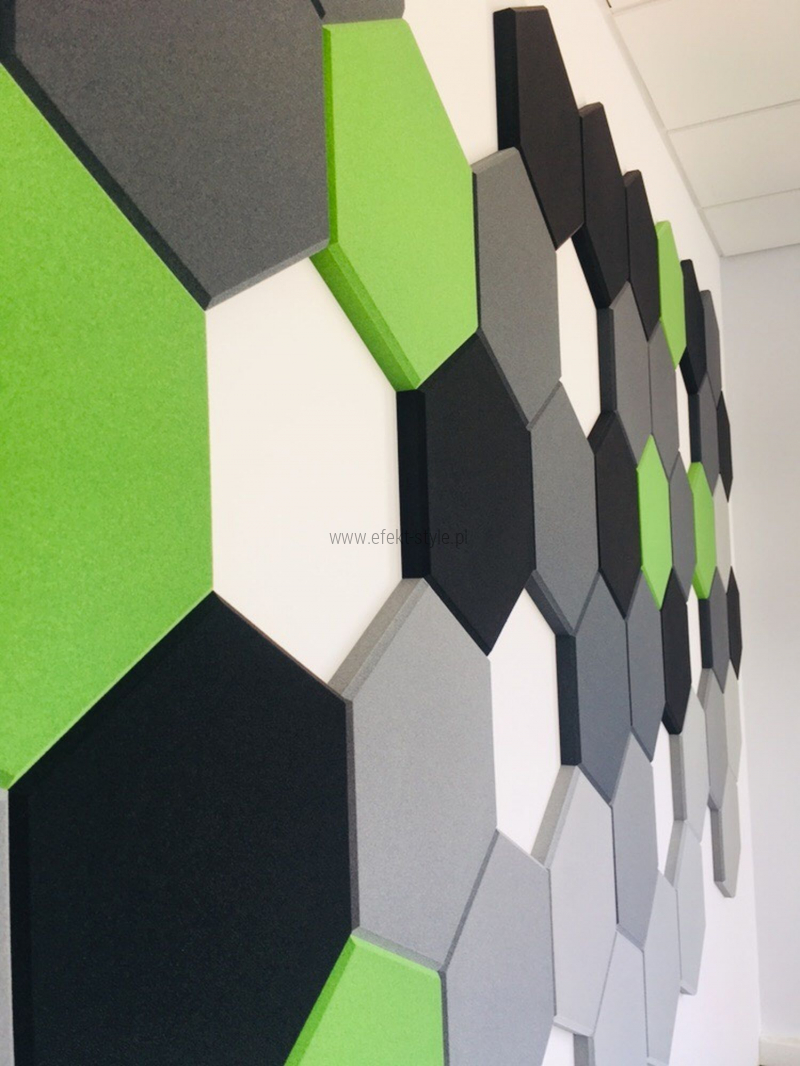 Panel akustyczny Soft Hexa Edge M