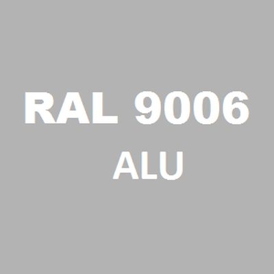 Biurko narożne AGAT BA10 prawe lub lewe 160x100/80x76h - Aluminium RAL 9006