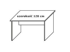Stół konferencyjny STATUS PROSTY G 1010M/1212M - szerokość 1200 mm