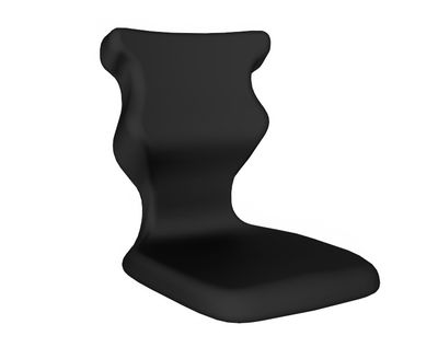 Krzesło szkolne Classic soft nr 1 Dobre Krzesło Entelo - Czarny RAL 9005