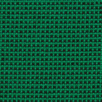 Krzesło Cube z podłokietnikami - stelaż 4 nóżki tapicerowane   - TKB-061 zielono-czarny