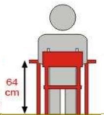 Stolik MB kwadratowy metal fi 60/ opcja regulacja wysokości - rozmiar 4