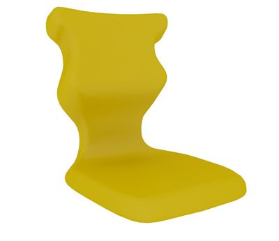 ENTELO Dobre krzesło obrotowe POCKET nr 6 - Żółty RAL 1018