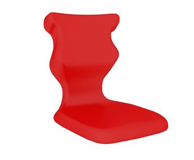 ENTELO Dobre Krzesło obrotowe TWIST soft nr 4  - Czerwony RAL 3020