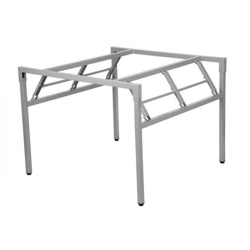 Stelaż składany do stołu i biurka 24/A-K - aluminium kwadrat  96x96x72,5h
